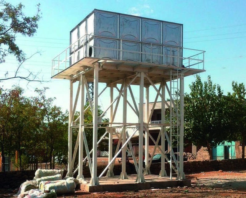 Modüler Prizmatik Su Depoları