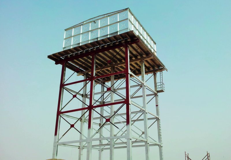 Büyük Modüllü Modüler Prizmatik Su Depoları