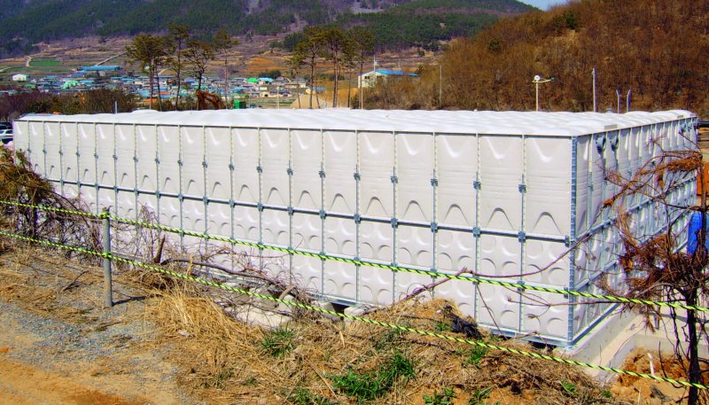 Cam Elyaf Takviyeli Polyester Su Depoları