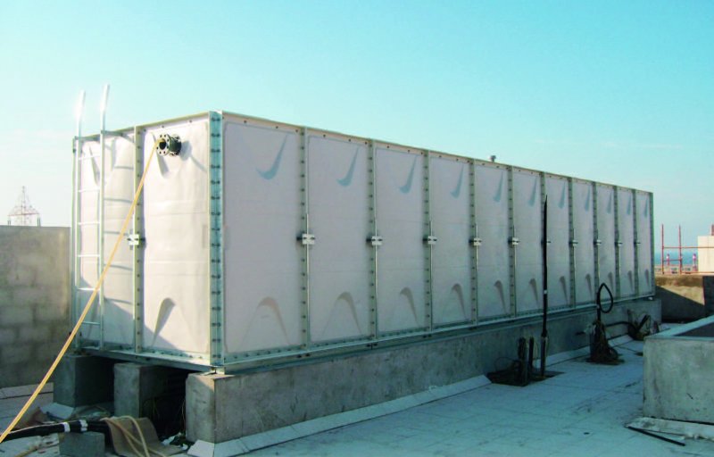 Cam Elyaf Takviyeli Polyester Su Depoları