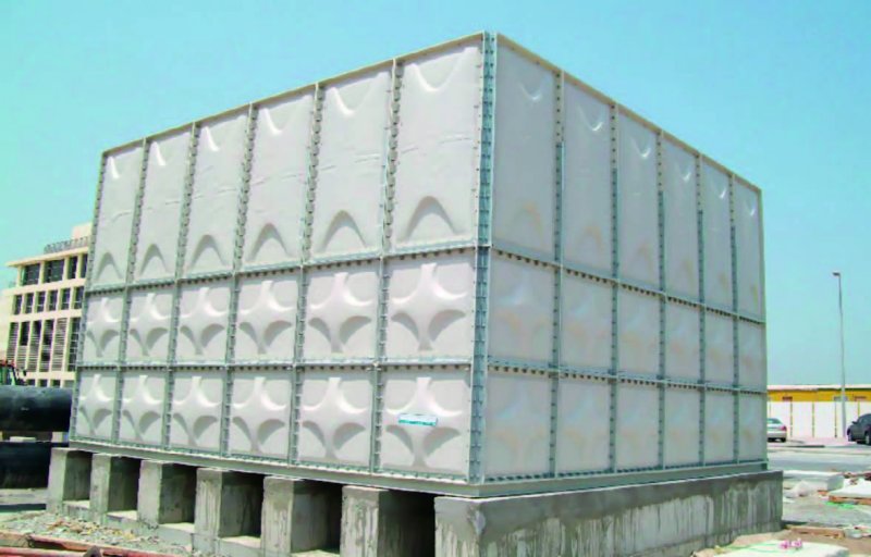 Cam Elyaf Takviyeli Polyester Su Depoları