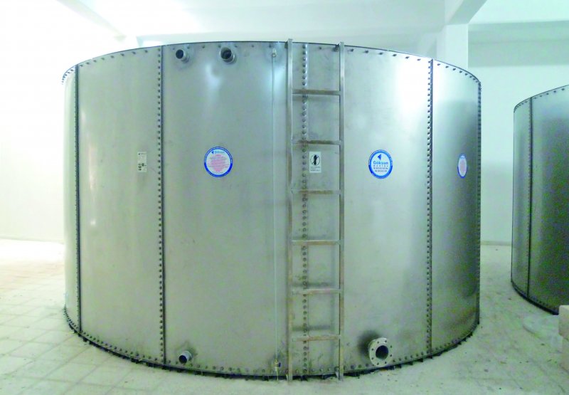 Modüler Silindirik Su Depoları