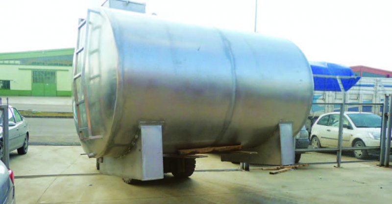 Silindirik Kaynaklı Su Deposu